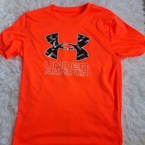 Under Armour youth medium orange t-shirt